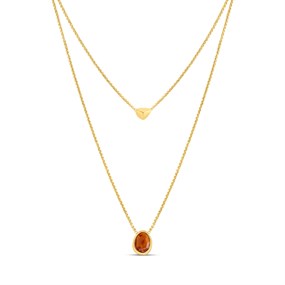 Skagen SKJ1737710 Sofie Sea Glass Multi-Strand Necklace - A7154