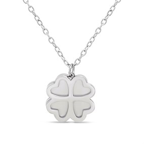 Unique Steel Clove Necklace - A7423