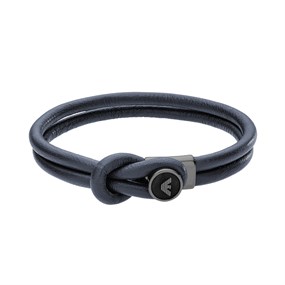 Emporio Armani EGS2214020 Blue Leather Bracelet - A9101