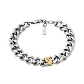 Emporio Armani EGS3186040 Stainless Steel Curb Bracelet - A9113