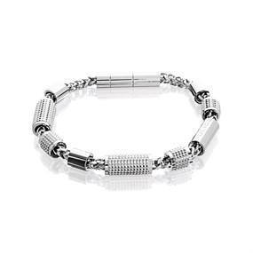 Police PEAGB0001116 Urban Texture Stainless Steel Bracelet - A98232