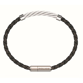 Police PEAGB0005408 Kingpins Leather Bracelet - A98254