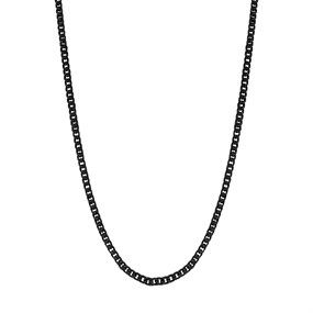 Police 26564PSB/03 Herringbox Black Stainless Steel Chain - A98295