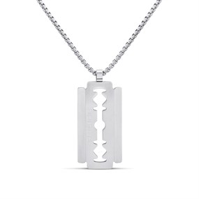 Police PEAGN0005501 Razor Necklace - A98342