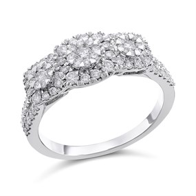 F hinds trilogy ring on sale