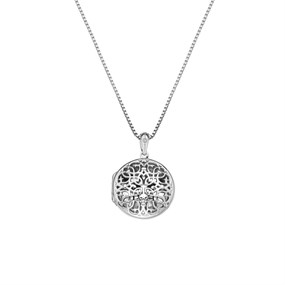 Hot Diamonds DP667 Silver Spirited Circle Locket - D9105