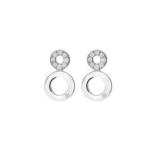 Hot Diamonds Silver Balance Earrings - D9184