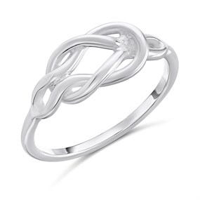 Silver Celtic Knot Ring - F5535