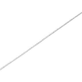 Silver Adjustable Sparkle Chain - 20in - F9111