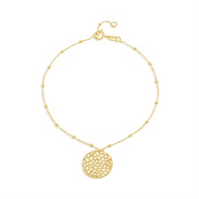 9ct Gold Shimmer Bracelet - G64113