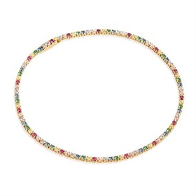 Sif Jakobs Gold Plated Silver Ellera Multi Line Bracelet - J02118