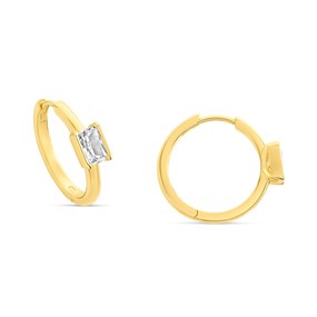 Sif Jakobs Gold Plated Silver Roccanova Uno Earrings - J02141