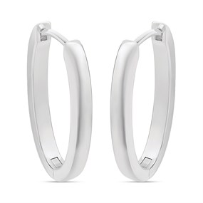 Sif Jakobs Ellisse Pianura Silver Piccolo Earrings - J02200