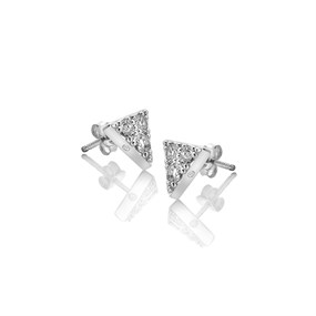 Hot Diamonds DE746 Stellar Triangle Stud Earrings - J0469