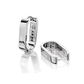 DKNY 04E00054 Crystal Hoop Earrings - J46123