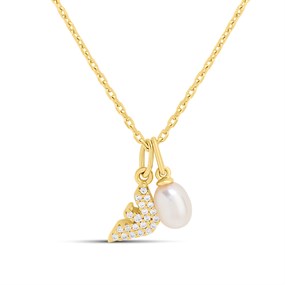Emporio Armani EG3573221 Rose Tone Logo Necklace - J6916