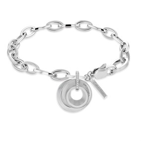 Calvin Klein 35000156 Stainless Steel Circle Bracelet - J7284