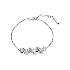 Calvin Klein 35000240 Stainless Steel Crystal Bracelet - J7294