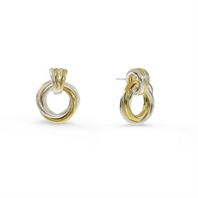 Radley RYJ1677S Gold and Silver Tone Multi Rings Drop Earrings - J81205