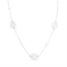 Radley RYJ2445S Silver Tone Pearl Necklace - J81972