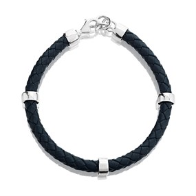 Little Star Braided Leather Children's Bracelet - J83122