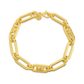 Michael Kors MKJ828500710 Gold Tone Link Chain Bracelet - J94167