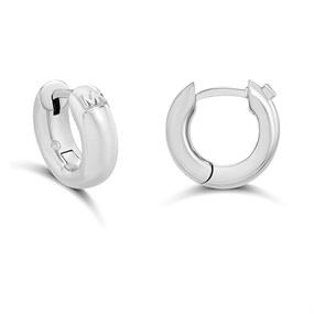 Michael Kors  Silver Huggie Earrings MKC1599AA040 - J94184