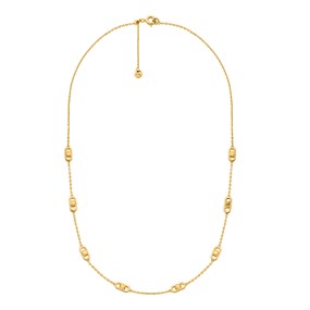 Michael Kors MKC173200710 Silver Gold Plated Necklace - J94224