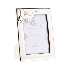 DI2203 Disney Magical Beginnings Silver Plate Dumbo Frame - P1148