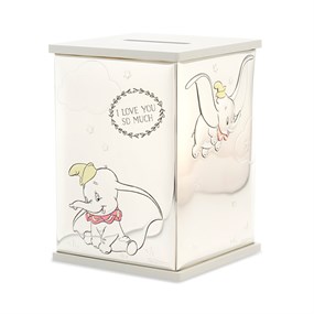 Disney Magical Beginnings Silver Plated Dumbo Money Box - P1149