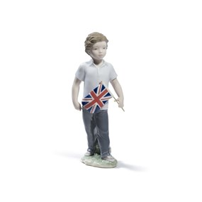 Lladro 01008603 Proud Of Your Kingdom (Boy) - P4391