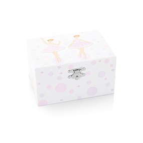 Ballerina Bubbles Musical Jewellery Box - P56133