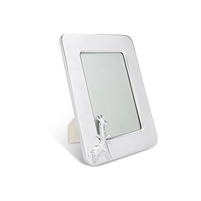 Silver Plated Giraffe Photo Frame - P75136