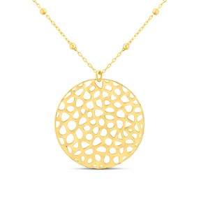 9ct Gold Shimmer Necklace - R8701