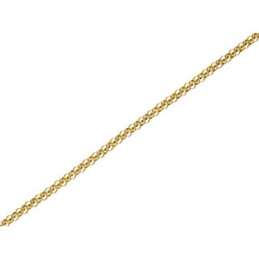 9ct Gold 1mm Wide Round Hollow Belcher Chain - 22in - R9820