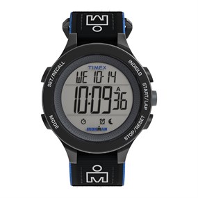 Timex TW5M64100 Ironman Training Black Fastwrap Strap Watch - W04209