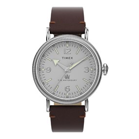 Timex TW2W20300 Waterbury Brown Leather Strap Watch - W04213