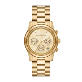 Michael Kors MK7323 Runway Chronograph Gold Tone Bracelet Watch - W08186