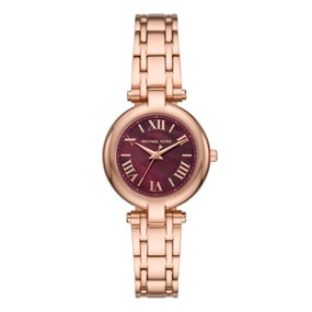 Michael Kors MKO1084 Laney Rose Tone Bracelet Watch - W08205