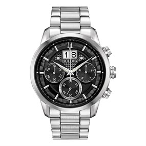 Bulova 96B319 Classic Chronograph Bracelet Watch - W09344