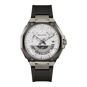 Bulova 98B457 Precisionist X Black Rubber Strap - W09424