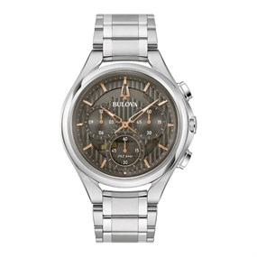 Bulova Curv 96A298 Chronograph Bracelet Watch - W09425