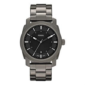 Fossil FS4774 Machine Grey IP Bracelet Watch - W10163