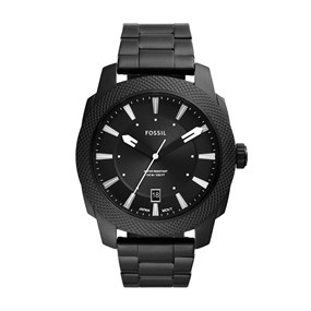Fossil FS5971 Machine Black IP Bracelet Watch - W10533