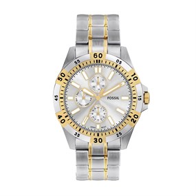 Fossil FS6148 Garrett Multifunction Two Tone Bracelet Watch - W10535