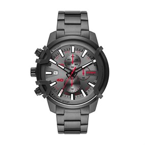 Diesel DZ4586 Griffed Chronograph Gunmetal Bracelet Watch - W11226