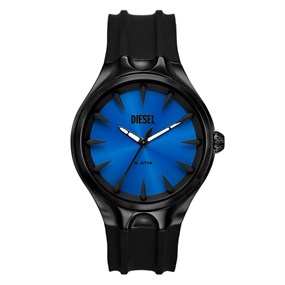 Diesel DZ2203 Streamline  Black Silicone Strap Watch - W11295