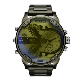 Diesel DZ7485 Mr Daddy 2.0 Black IP Bracelet Watch - W11311