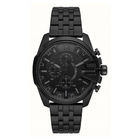 Diesel DZ4617 Baby Chief Chrono Black IP Bracelet Watch - W11331