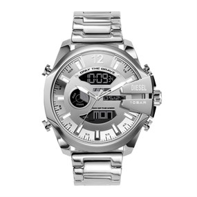 Diesel DZ4648 Mega Chief DuoDisplay Bracelet Watch - W11386